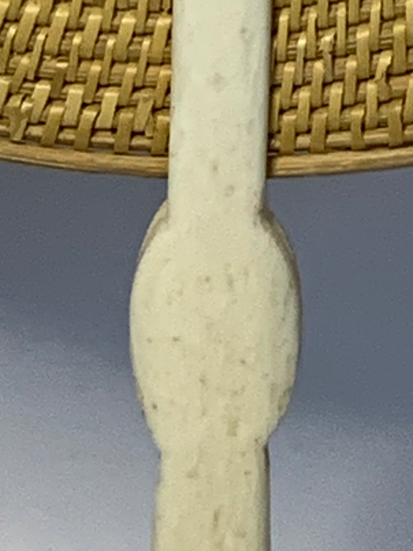 Vintage Handwoven Fixed Hand Fan