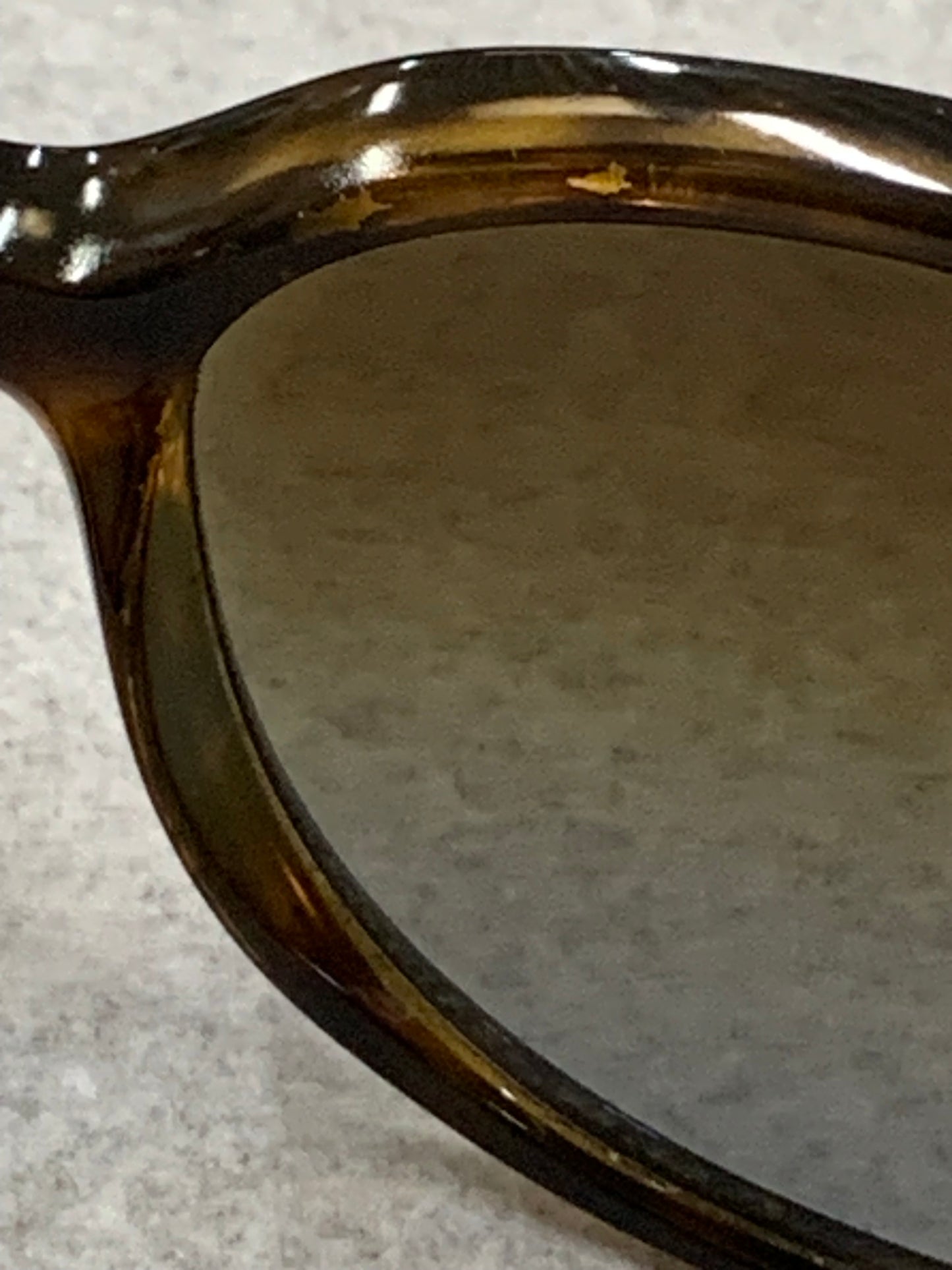 Dolce & Gabbana (D&G) Sunglasses in tortoiseshell with polarized brown lenses