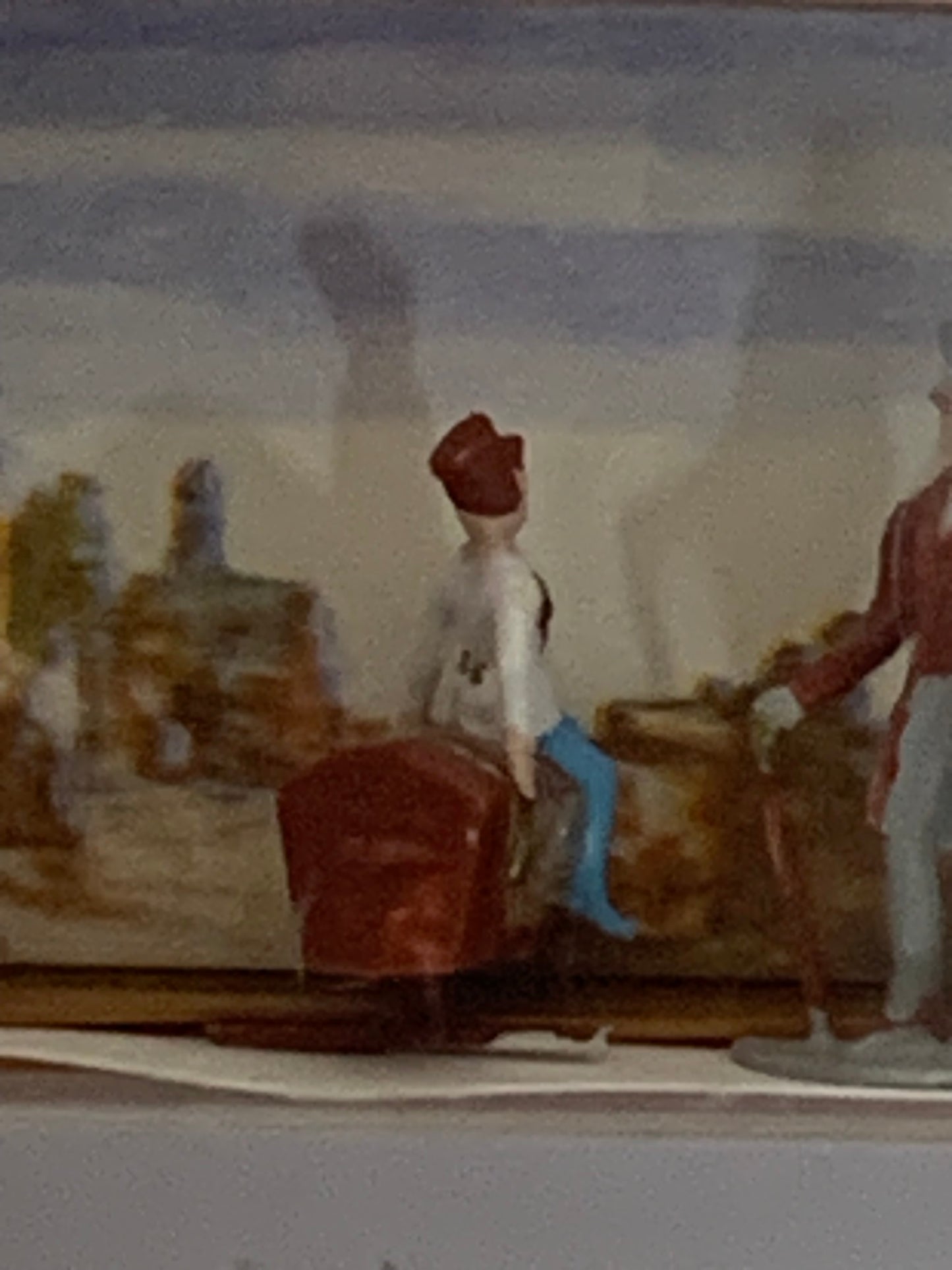 Vintage Walter Merten miniature figure set made in Germany (Berlin West)