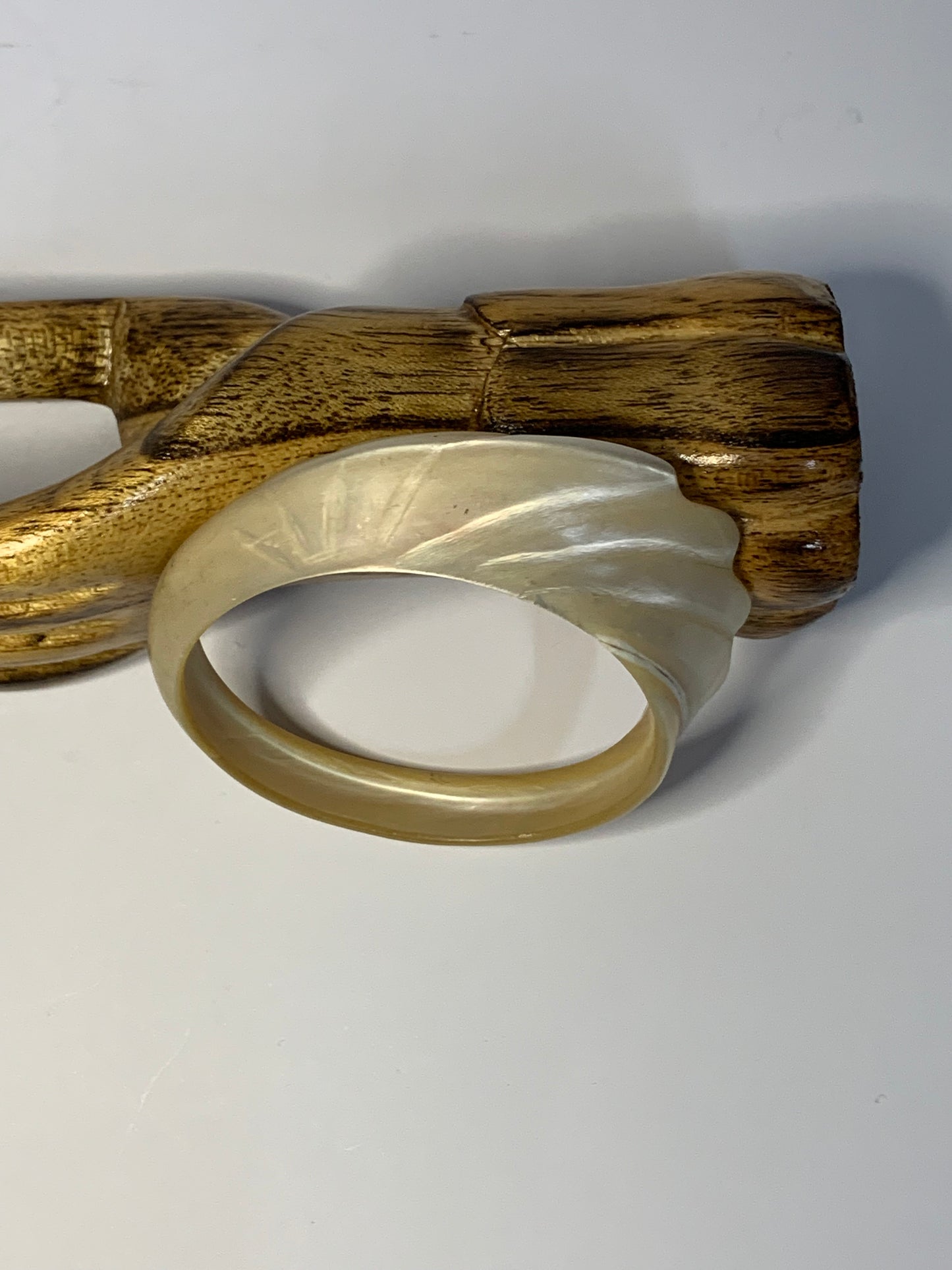 Rare Vintage Shell Bangle