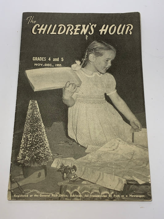“The Children’s Hour” magazine for Grades 4 and 5, November-December 1955 issue.