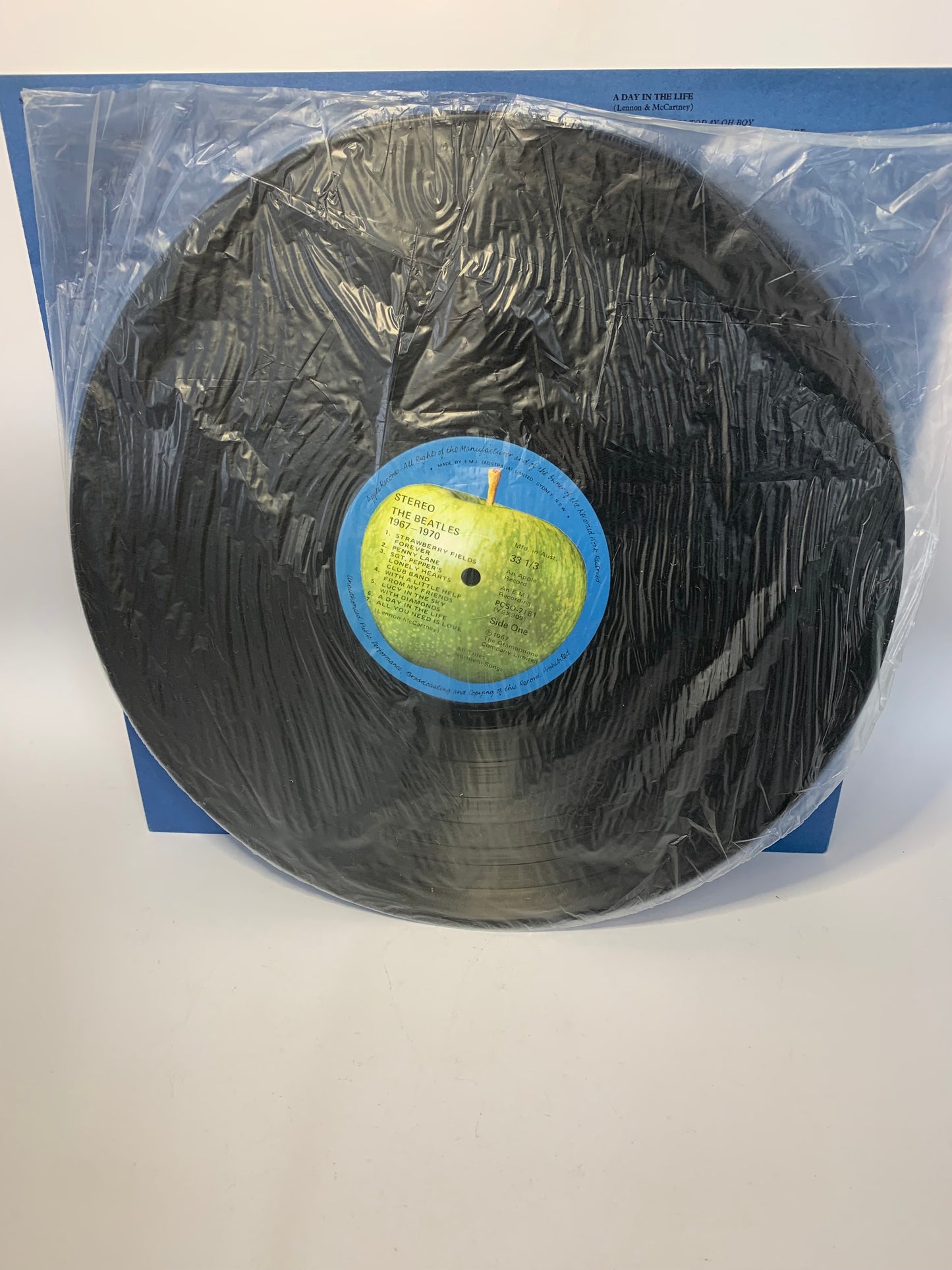 The Beatles / 1967-1970 - Australian Double LP Vinyl (Blue Album)