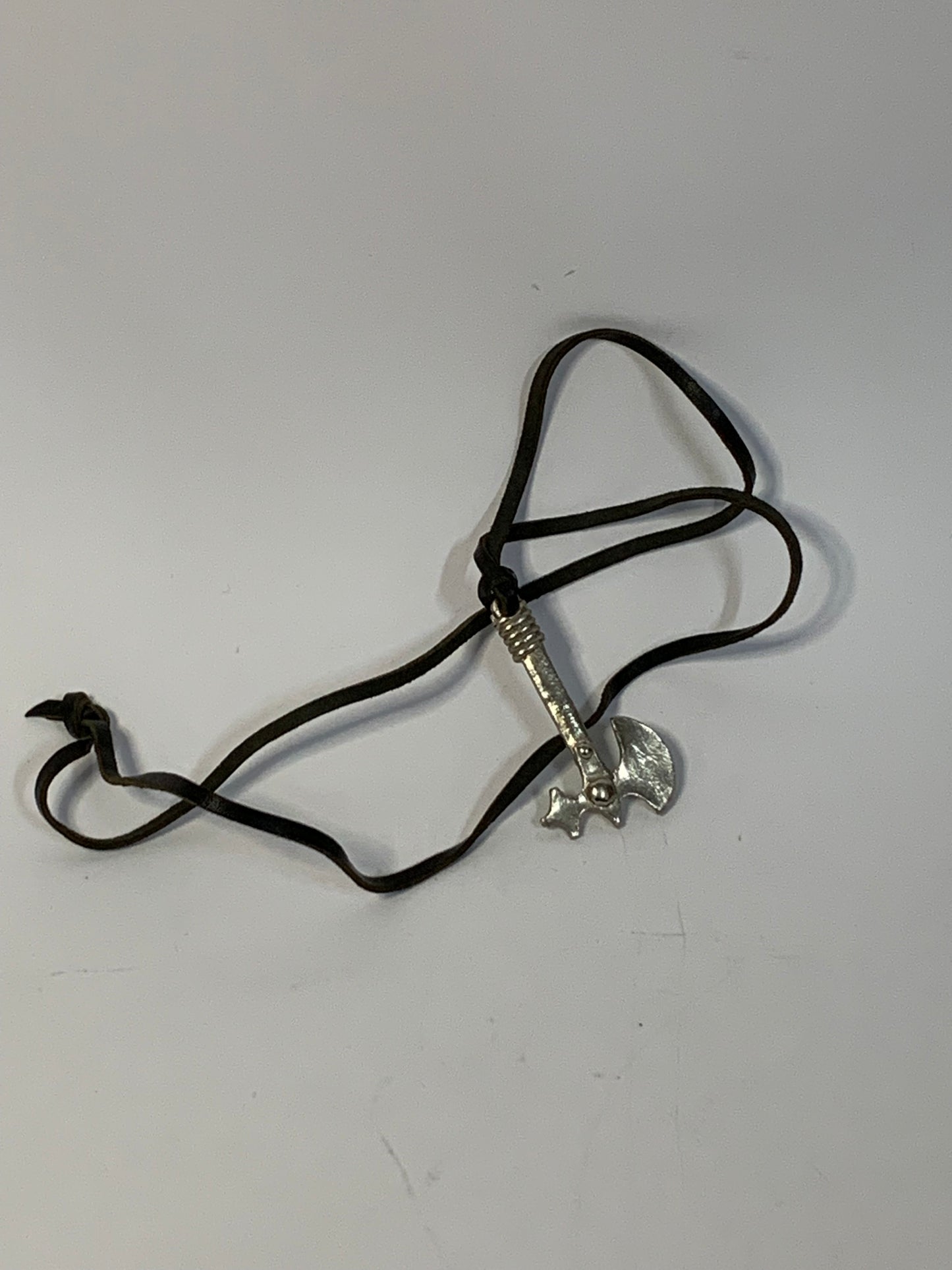 Medieval/Viking-style metal Axe Pendant Necklace