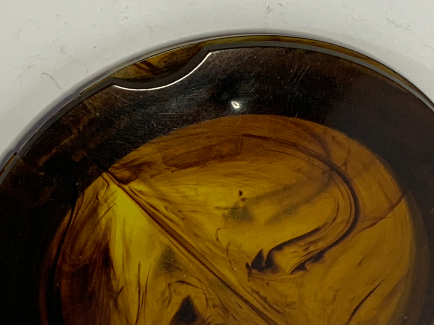 Dover USA Vintage Plastic Compact Mirror - Faux Tortoiseshell