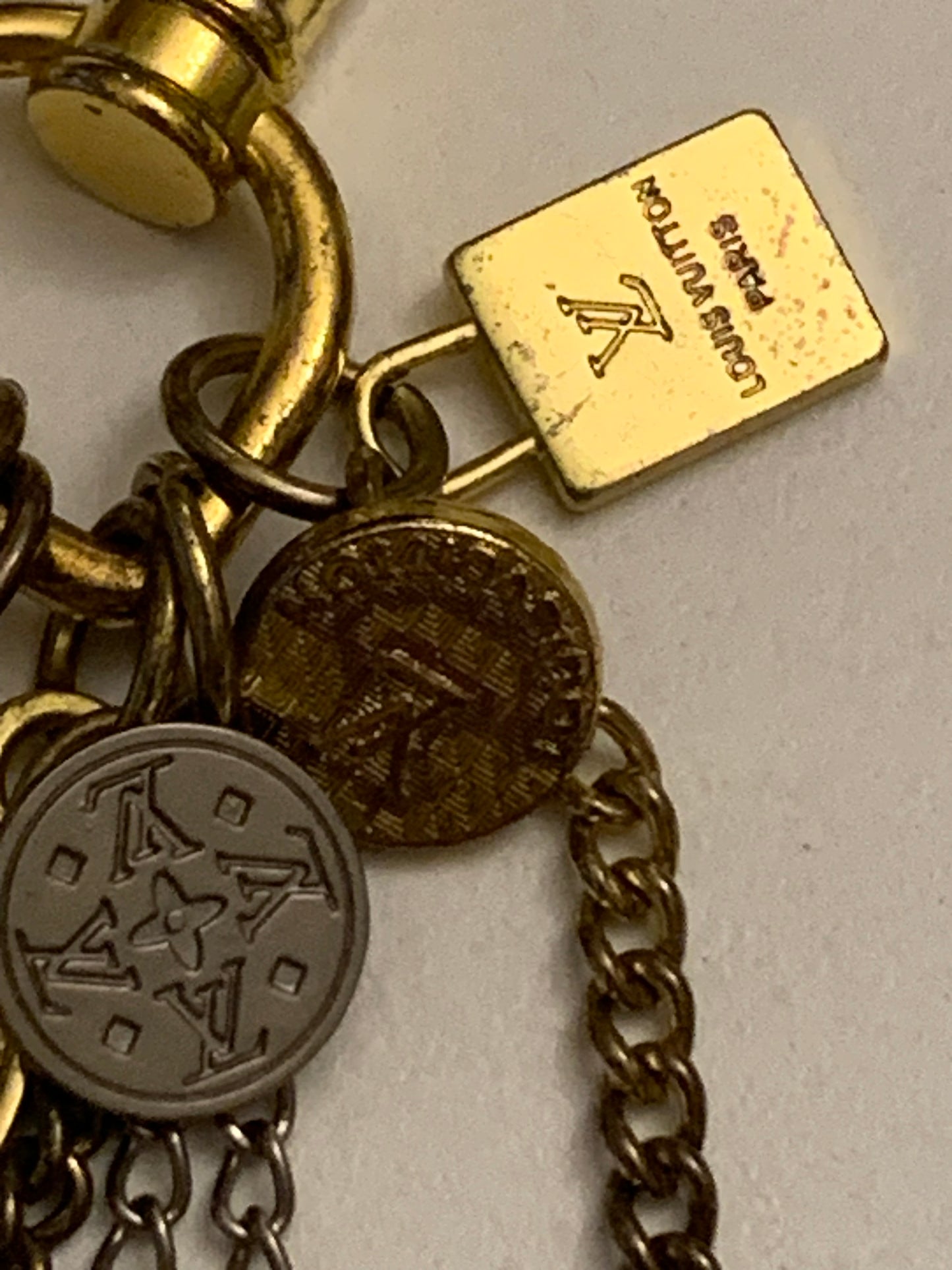 Vintage Louis Vuitton Multi Charm Keychain/Bag Charm
