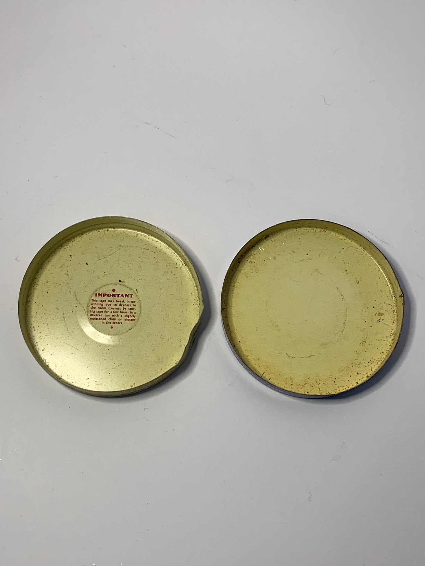 Vintage Australian “Bear Tape” tin by Behr-Manning (Aust.) Pty Ltd., Lidcombe, N.S.W.