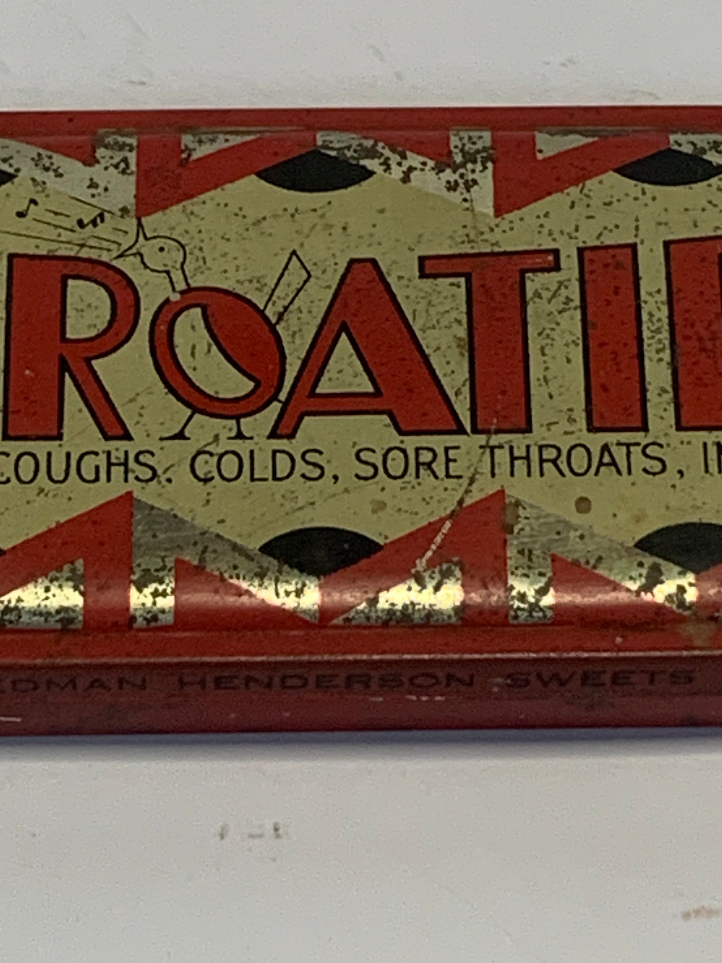 Vintage “Throaties” Tin