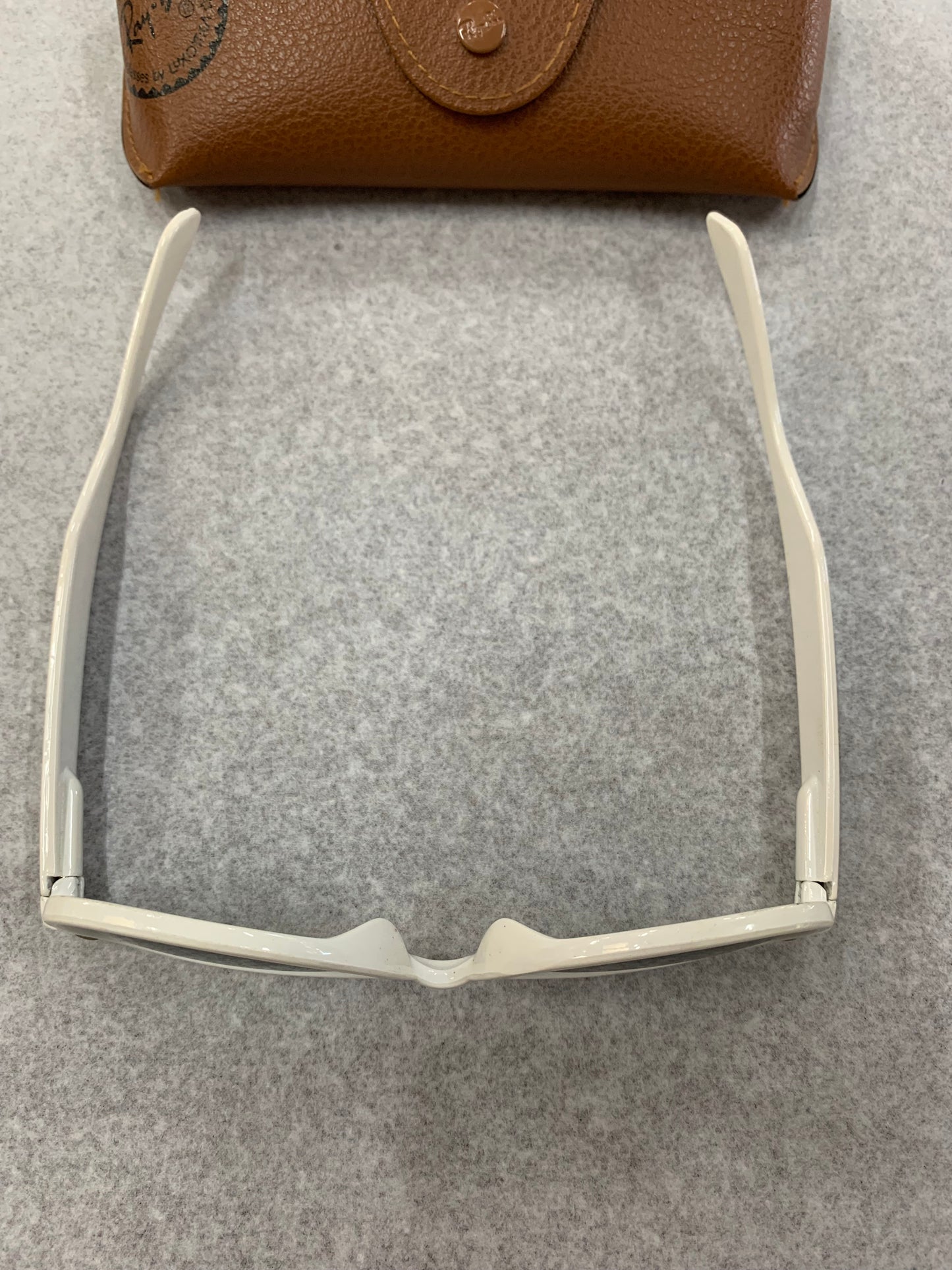 Vintage Ray-Ban Wayfarer Sunglasses in classic White with original case