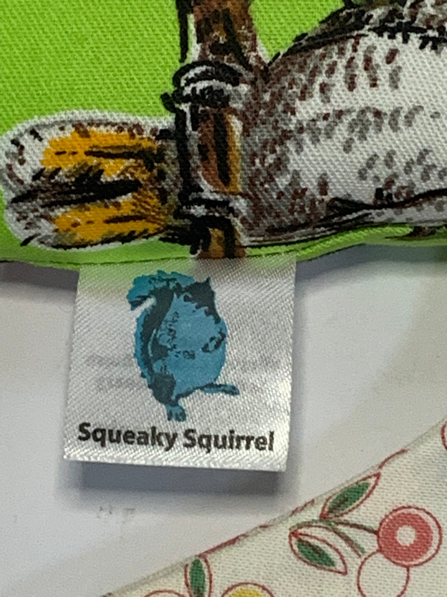 Toy Rabbit made from recycled vintage tea towels