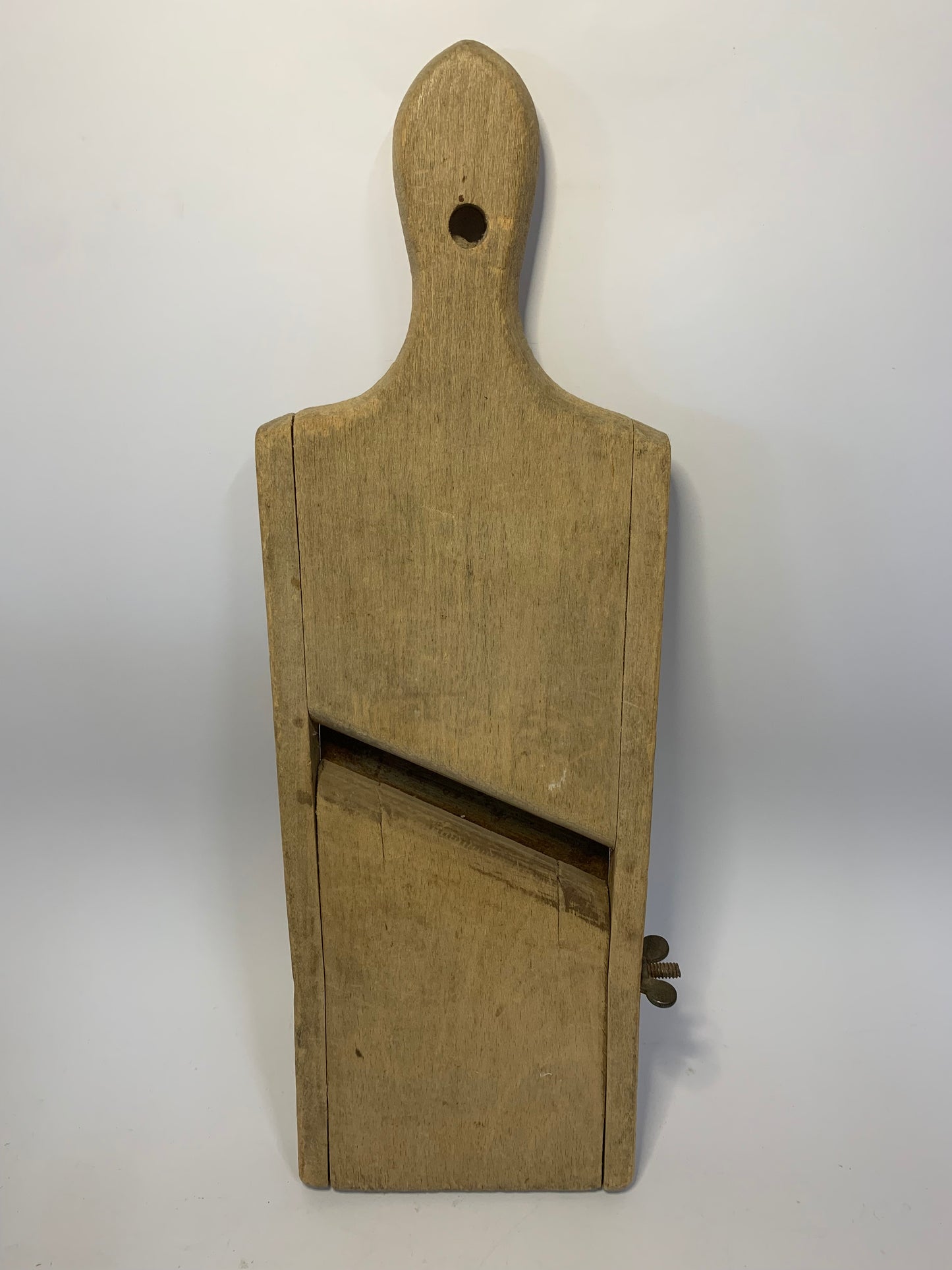 Antique Wooden Mandoline Slicer - Vintage Kitchen Tool