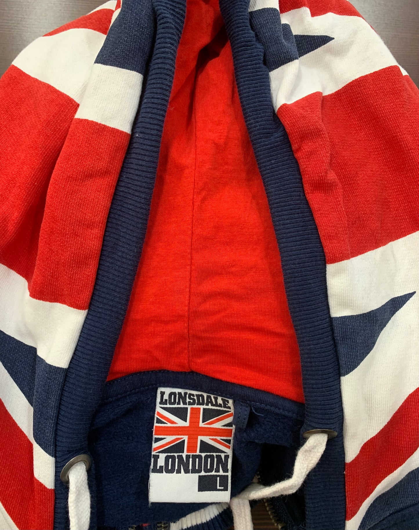 Lonsdale London Zip-up Hoodie - Size L