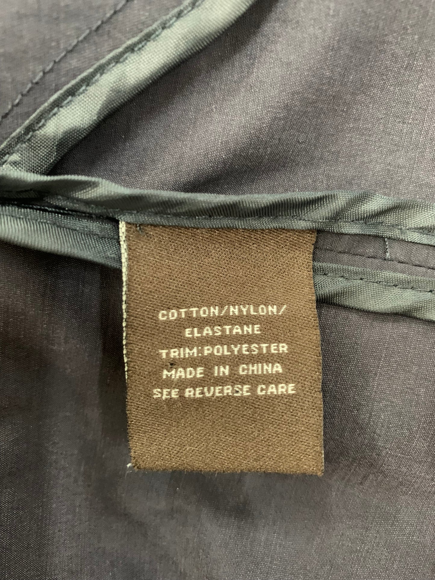 Maggie T Navy Blue Zip front Jacket - Size 18