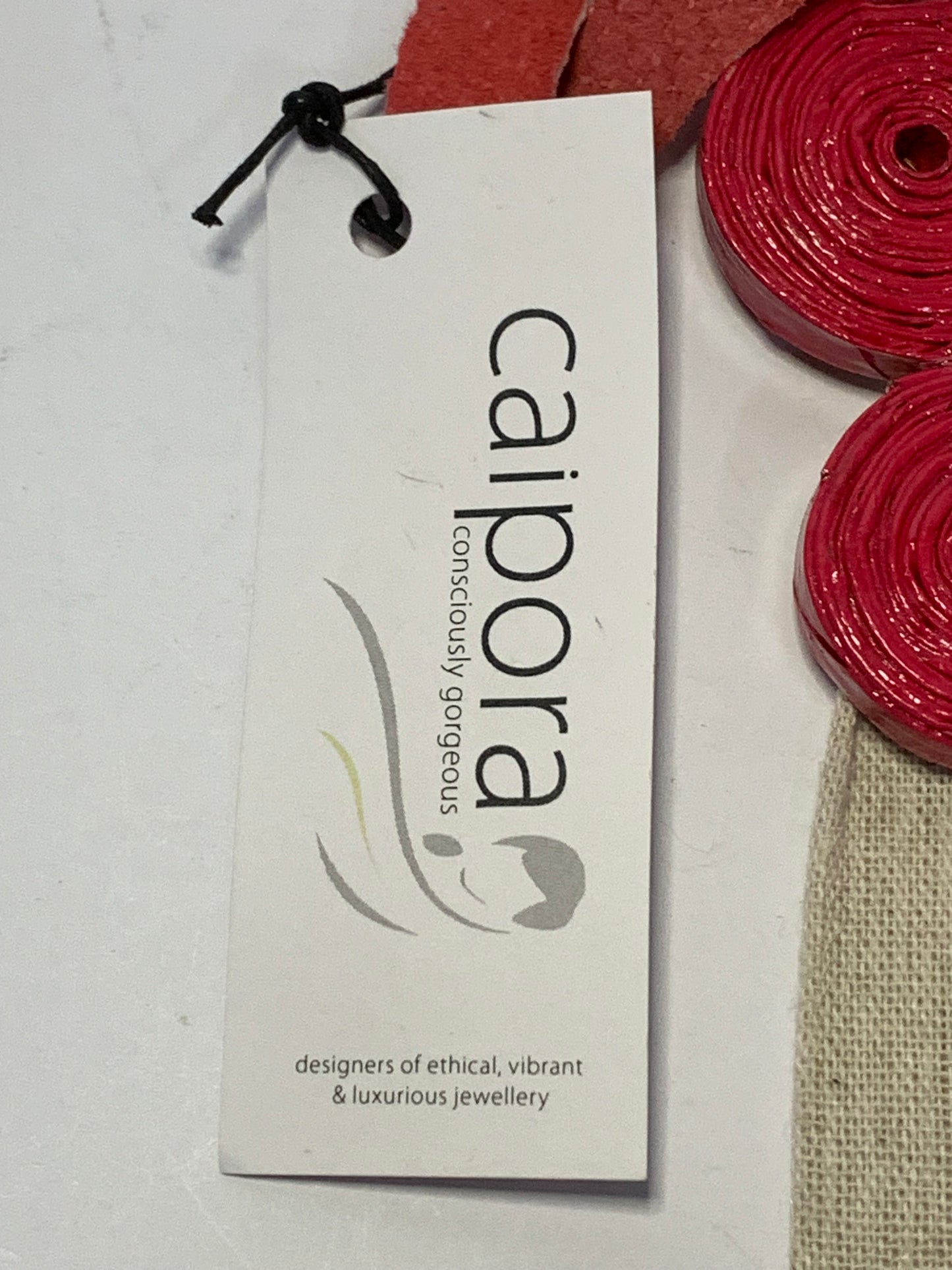 Caipora ethical upcycled necklace - BNWT and in original bag