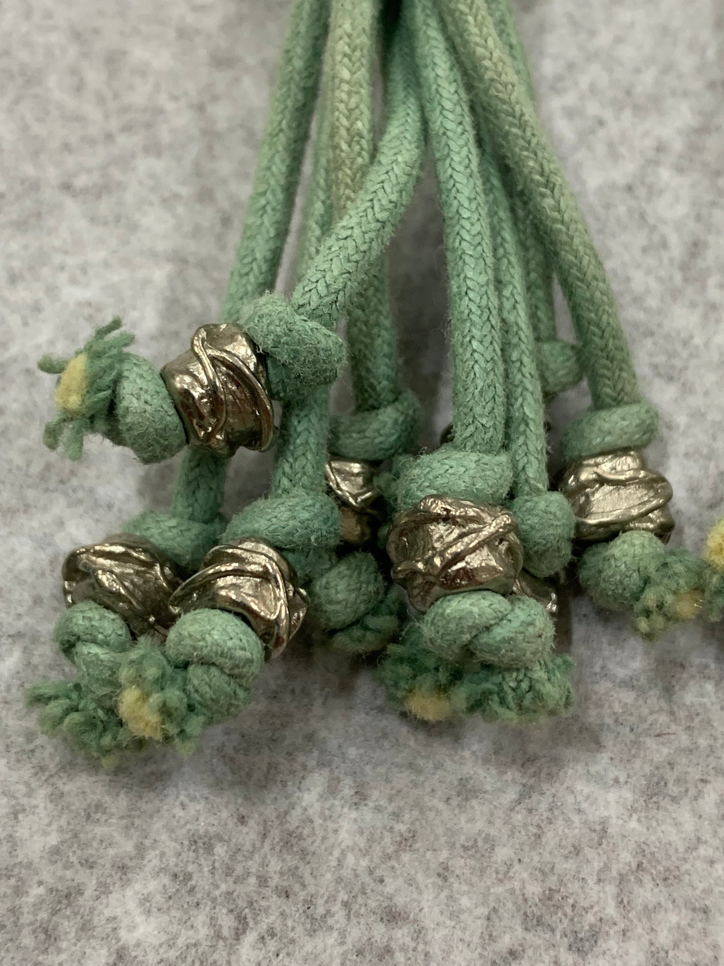 Vintage 1970s Bohemian style beaded belt