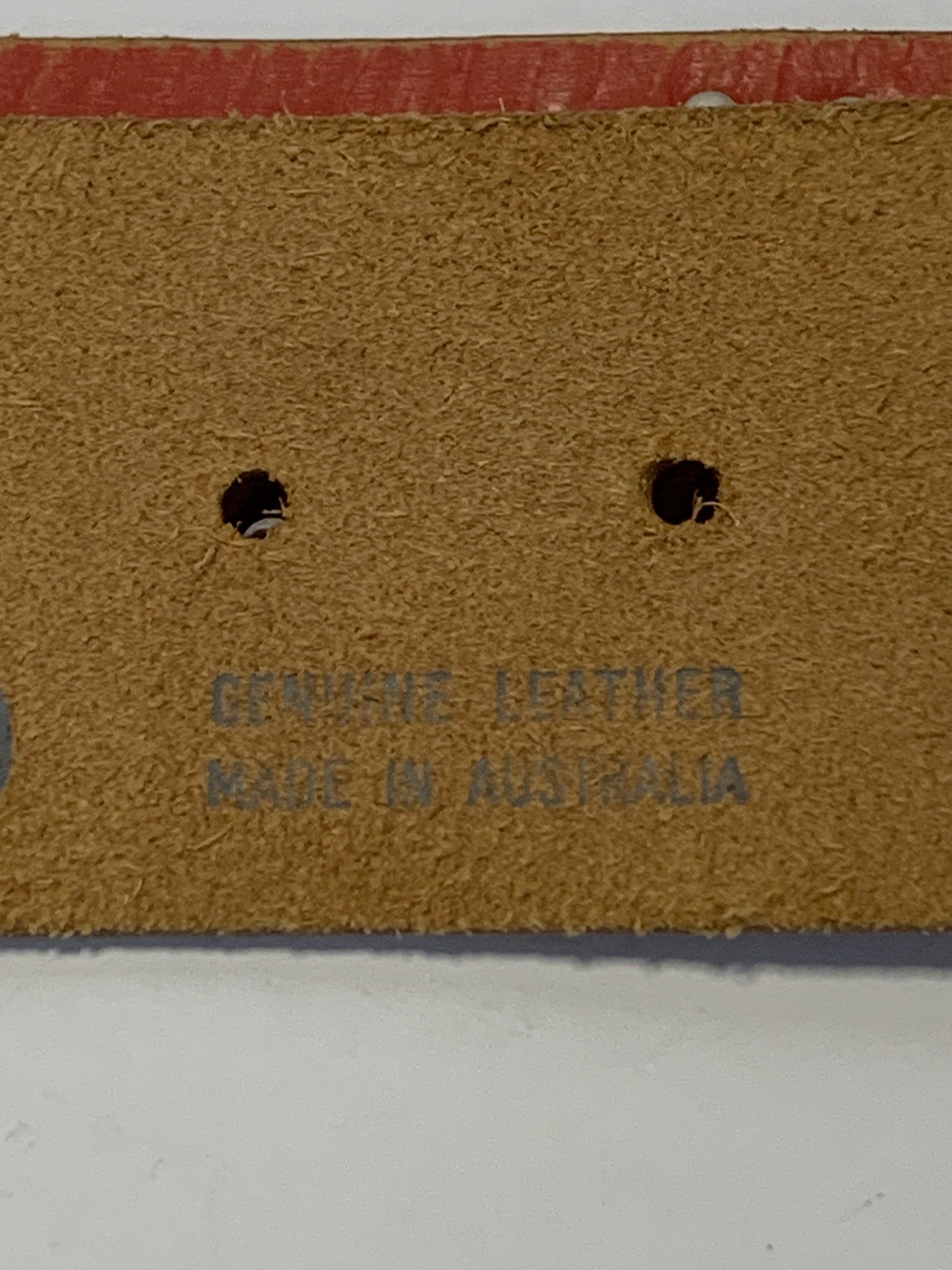 Vintage Women’s Studded Leather Belt made by Loop in Australia