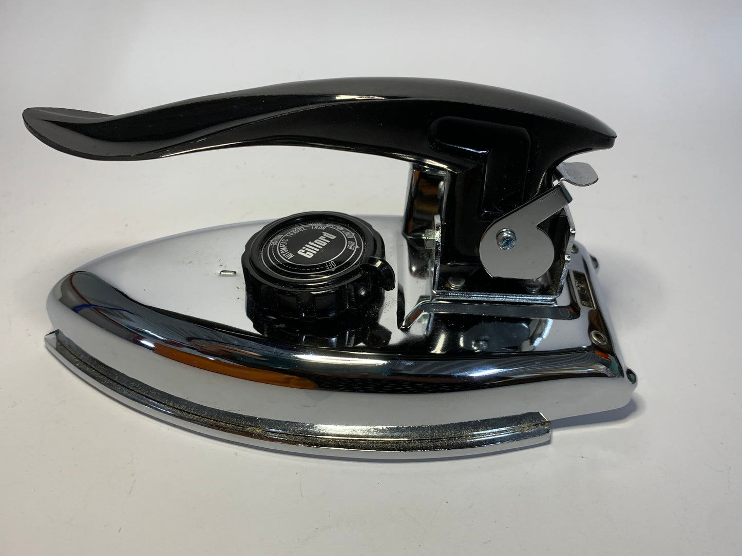 Vintage Gilford Automatic Compact Travel Iron TA300D with Case - 1960s/70s