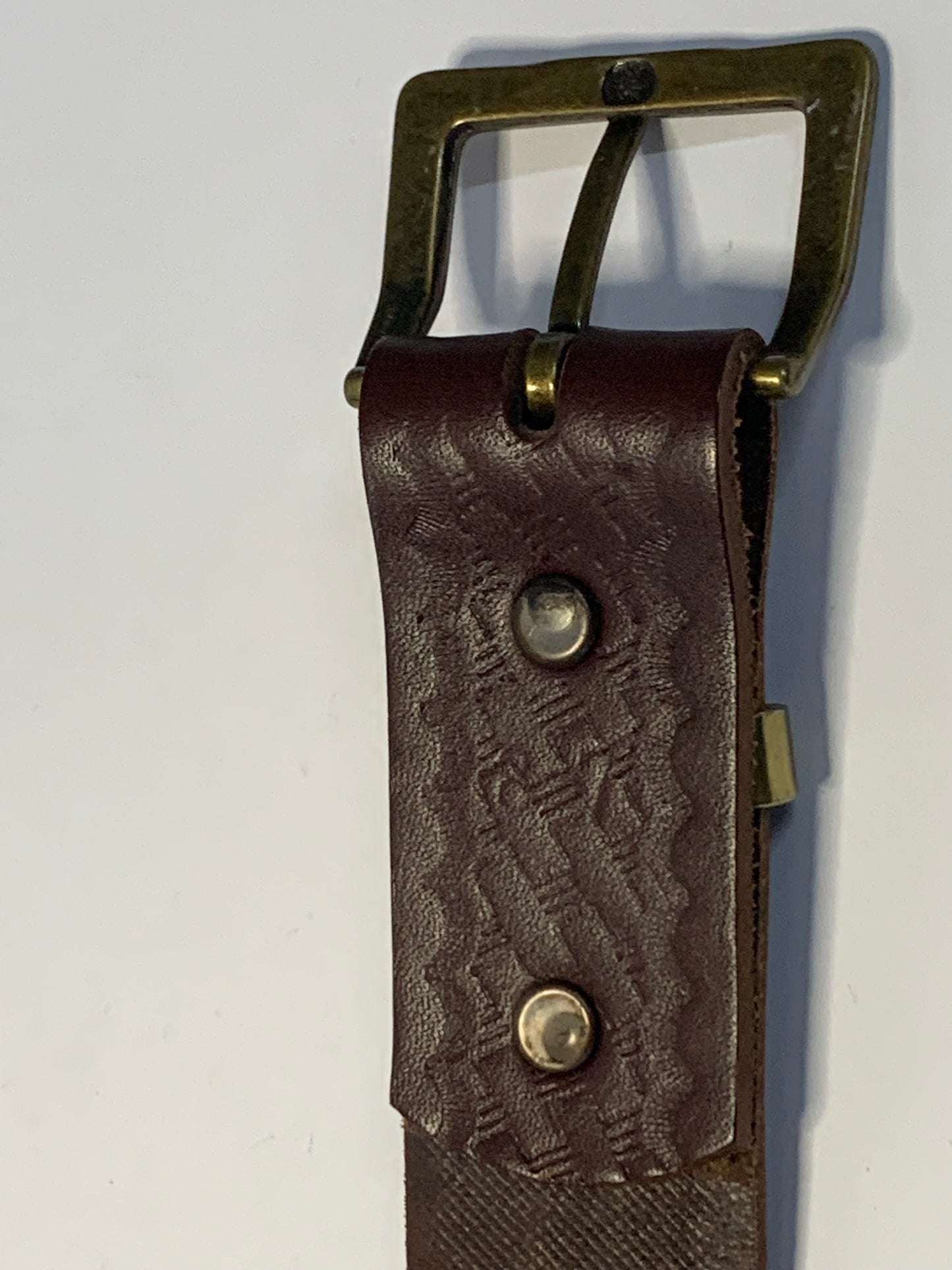 Vintage Philips Leather Belt made in Australia