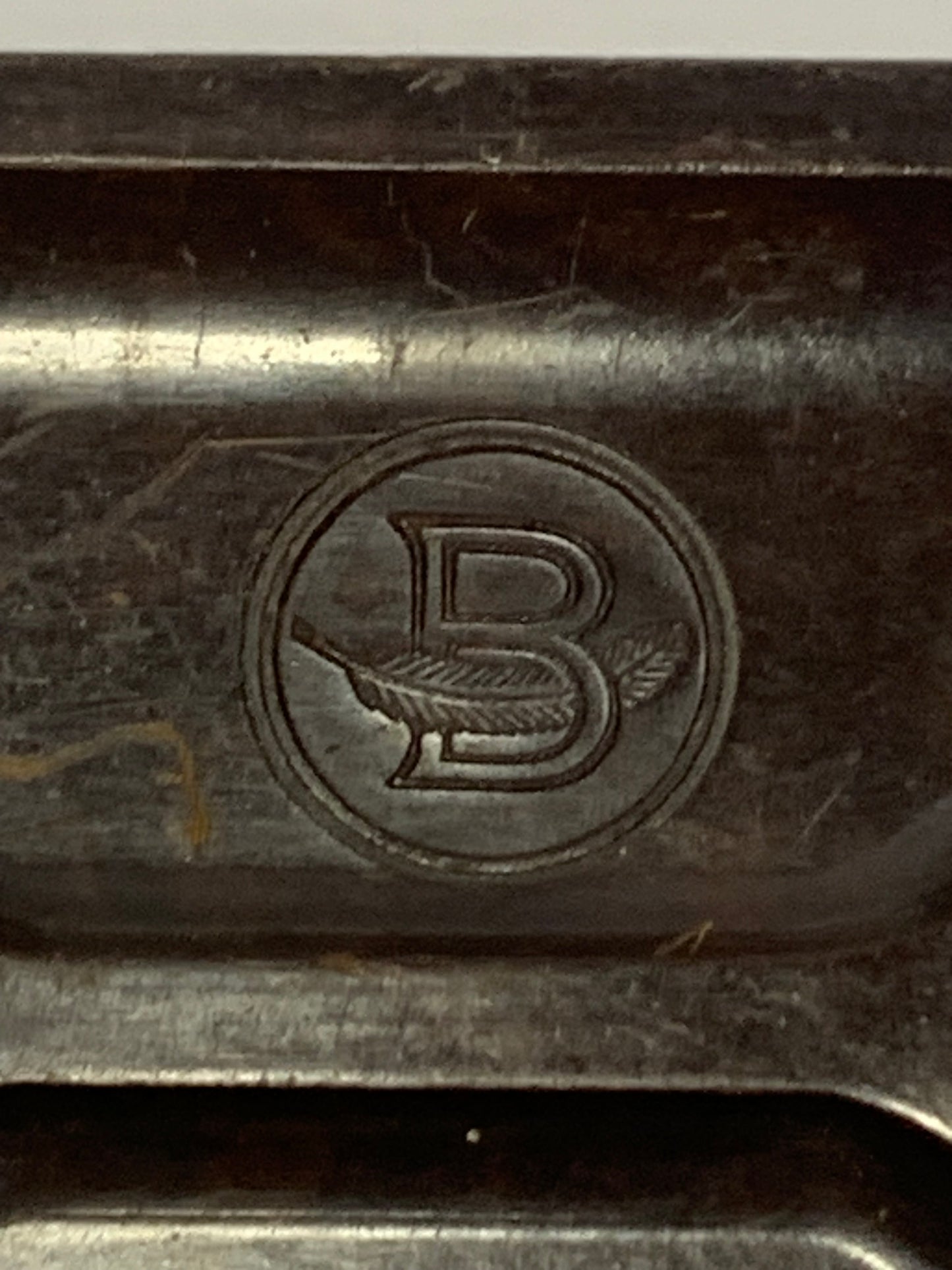 Authentic Vintage Bakelite Door Plate/Escutcheon - Made by Brolite in England