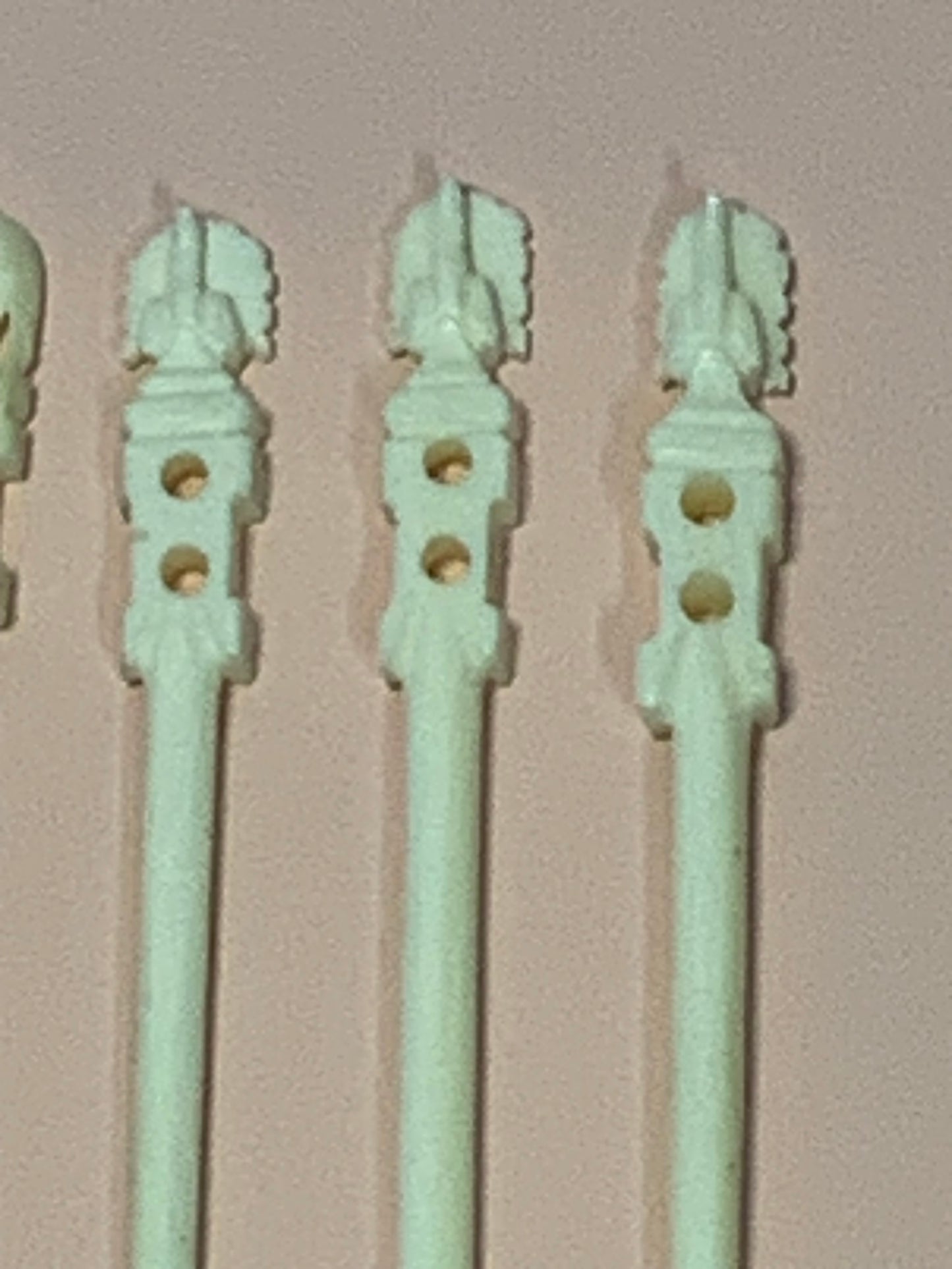 Vintage Cocktail Picks featuring animal designs - set of 12