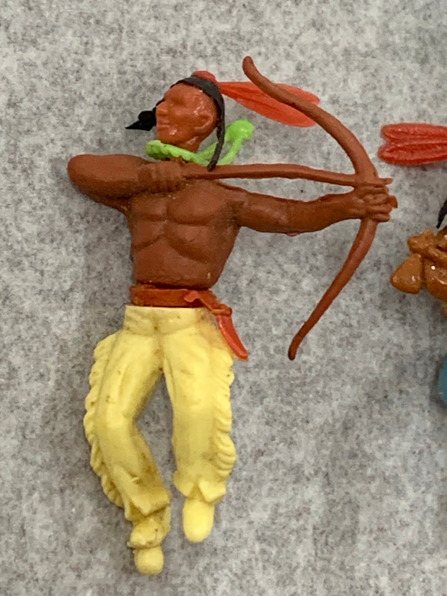 Vintage 1970s Hong Kong manufactured Plastic Toy Soldiers