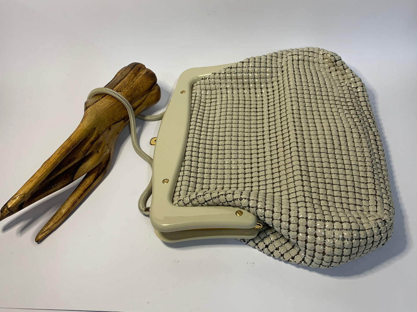 Vintage Australian Glomesh Metal Mesh Evening Bag with Original Box