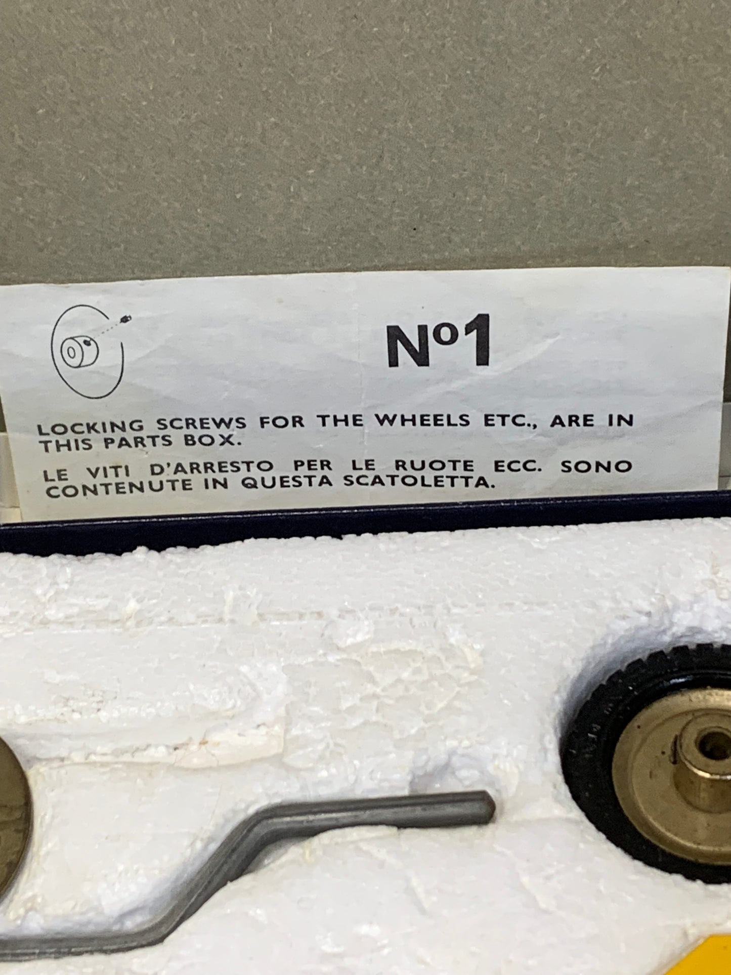 Vintage Meccano Set No. 1 Construction Kit (1972)