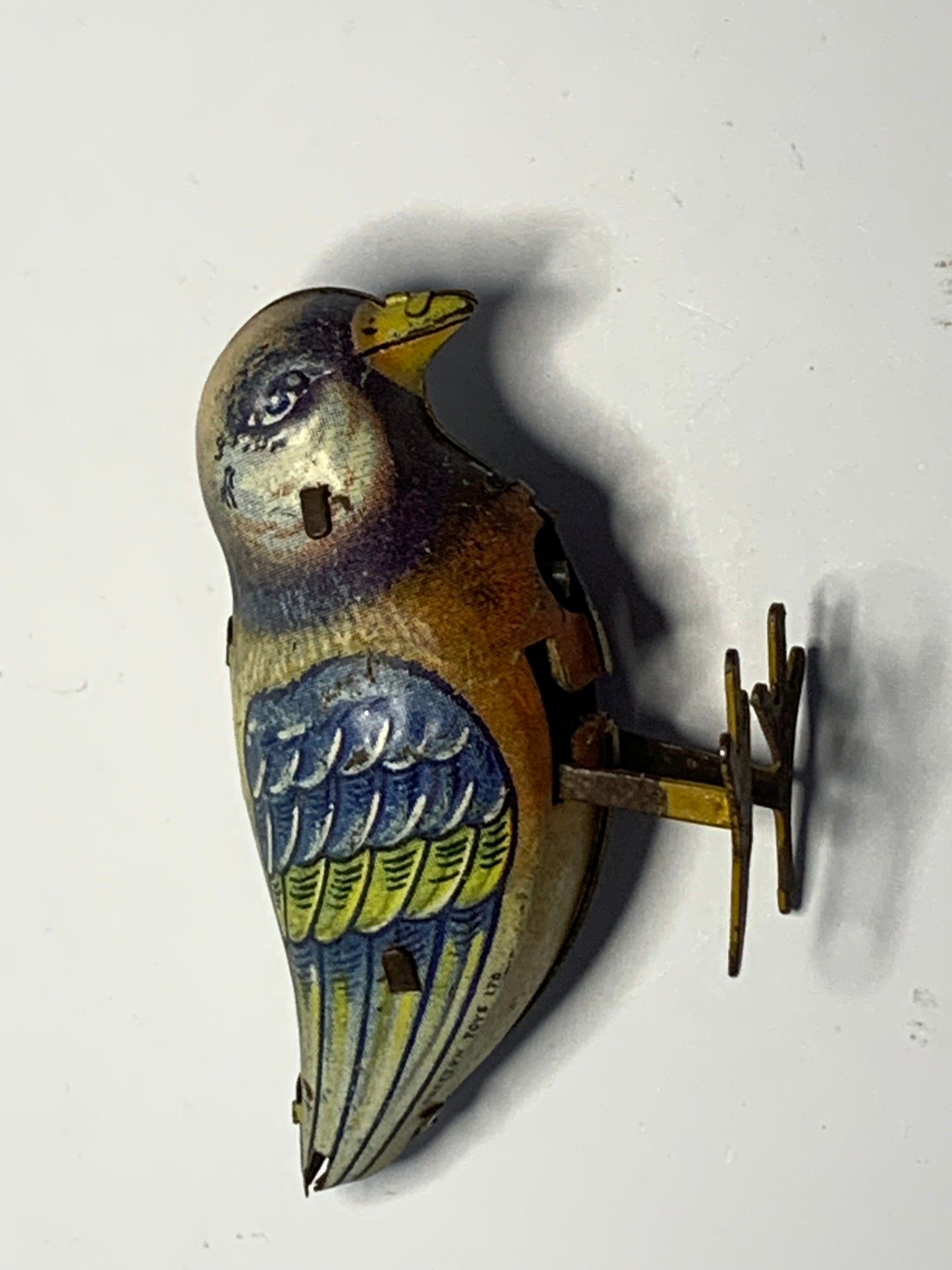 Vintage Tin Triang/Minic Wind up Toy Bird