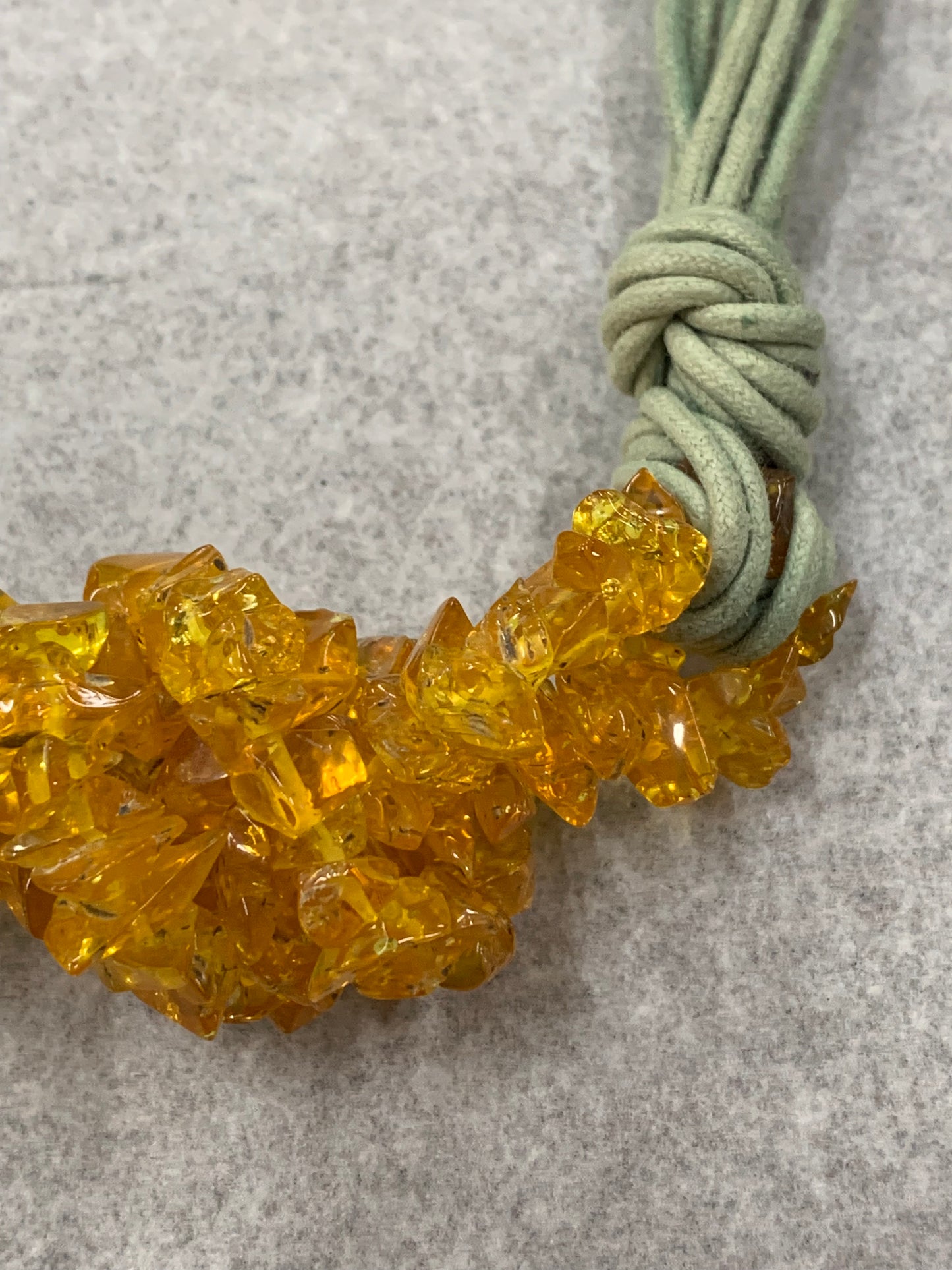 Vintage 1970s Bohemian style beaded belt